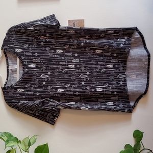 LulaRoe Irma top, Size XXS, NWT